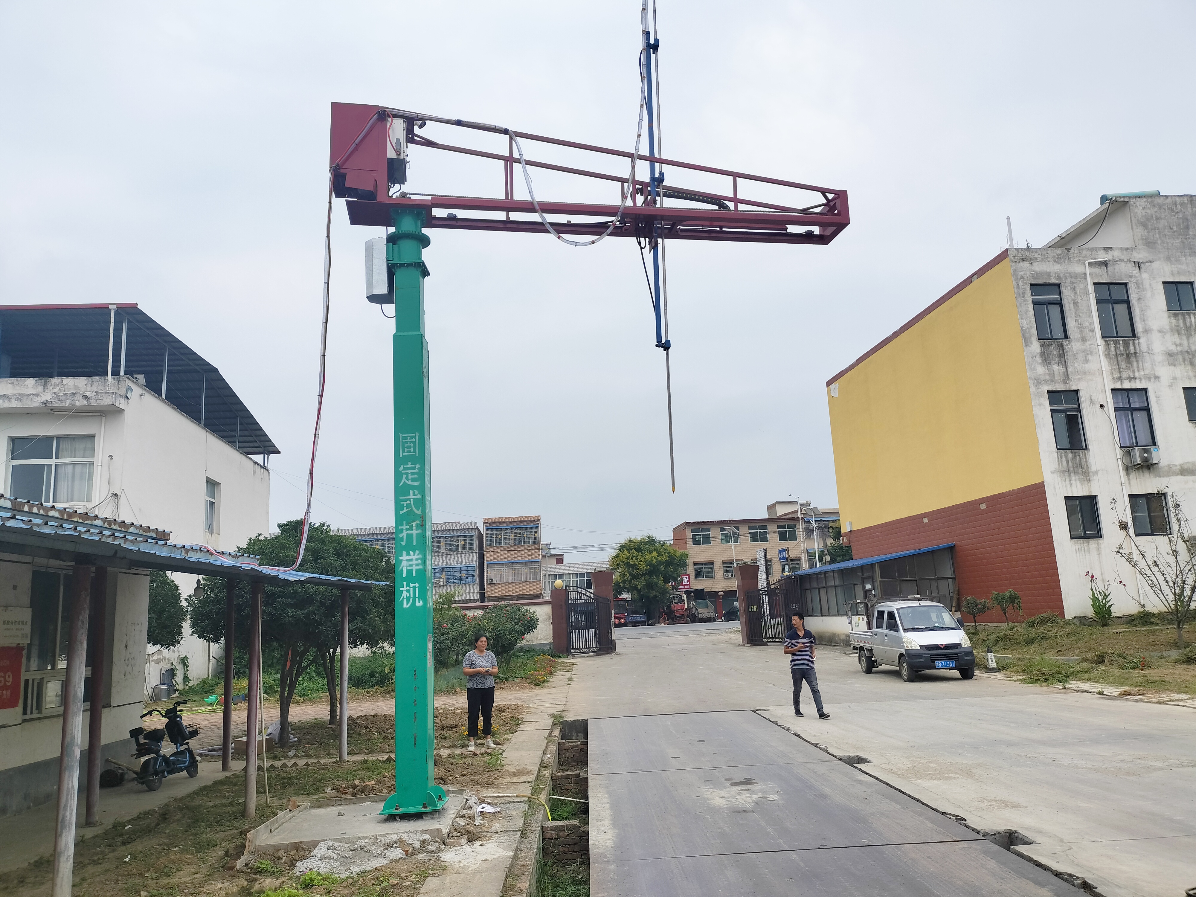 固定式扦樣機圖片